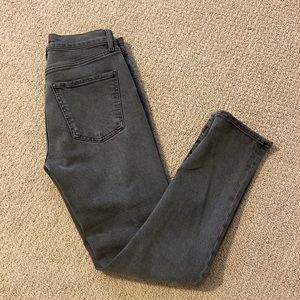 Agolde, Riley straight leg, gray jeans, size 25